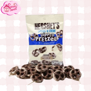 Hershey's Cookies 'N' Cream Dipped Pretzels